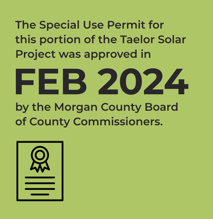 Morgan County Special Use Permit Status